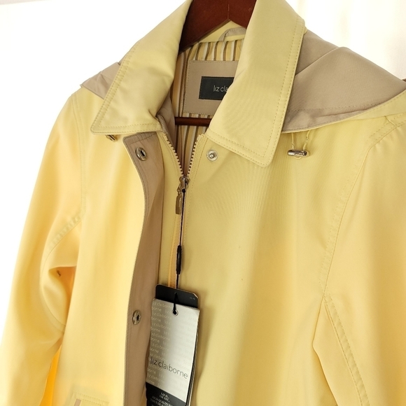 Liz Claborne's Caribbean Silk, Trench Size SML - Picture 1 of 12